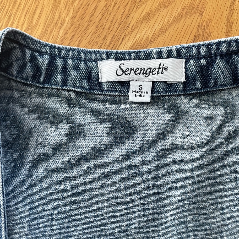 Serengeti Denim Vest - Picture 3 of 11